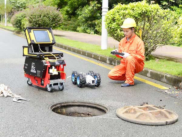 乐安管道机器人检测